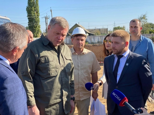 ​Сегодня Ахтубинск с рабочим визитом посетил Губернатор Астраханской области Бабушкин И.Ю.