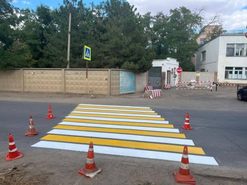 В Ахтубинске стартует работа по обновлению разметки