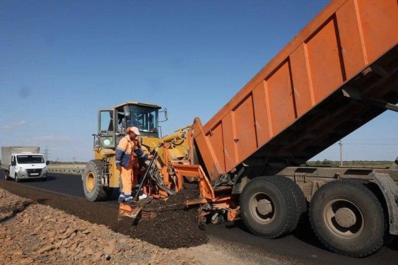 ​В Астраханской области завершается масштабный ремонт трассы