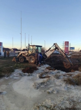 Ремонтные работы по улице Черно-Иванова продолжаются.