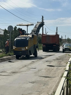 Продолжаем приводить дороги в порядок