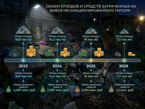 О несанкционированных свалках мусора на территории города